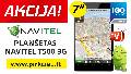 NAVITEL T500 3G + Navigacija+TELEVIZIJA Android OS, 7 ekranas skelbimai